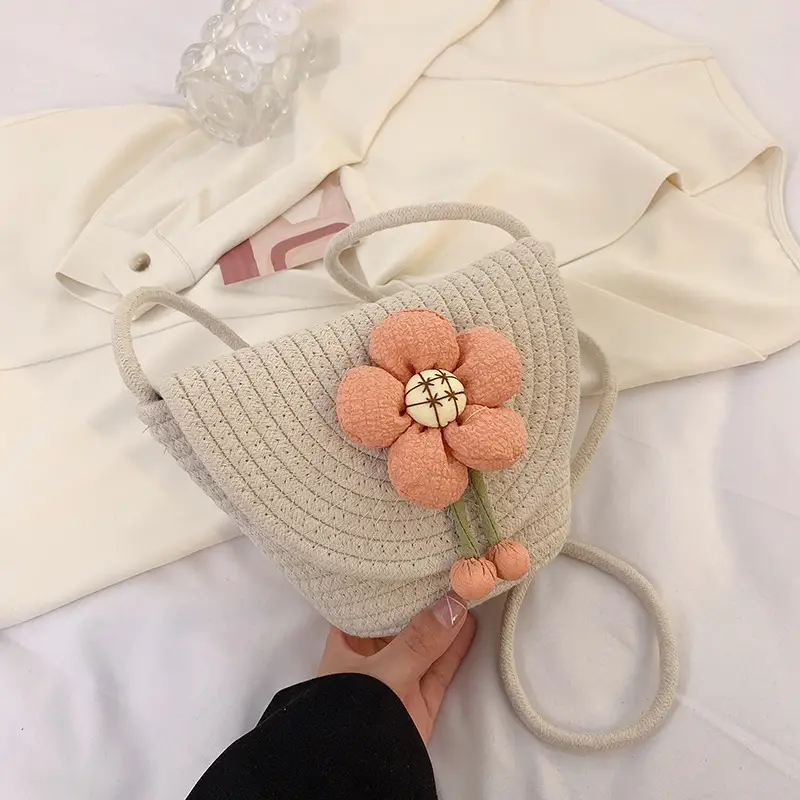 Korean Style Flower Crossbody Bag Women - Image 4