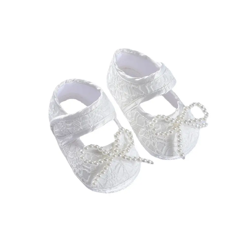 2023 New White Lace Princess Baby Shoes Full Moon Dress