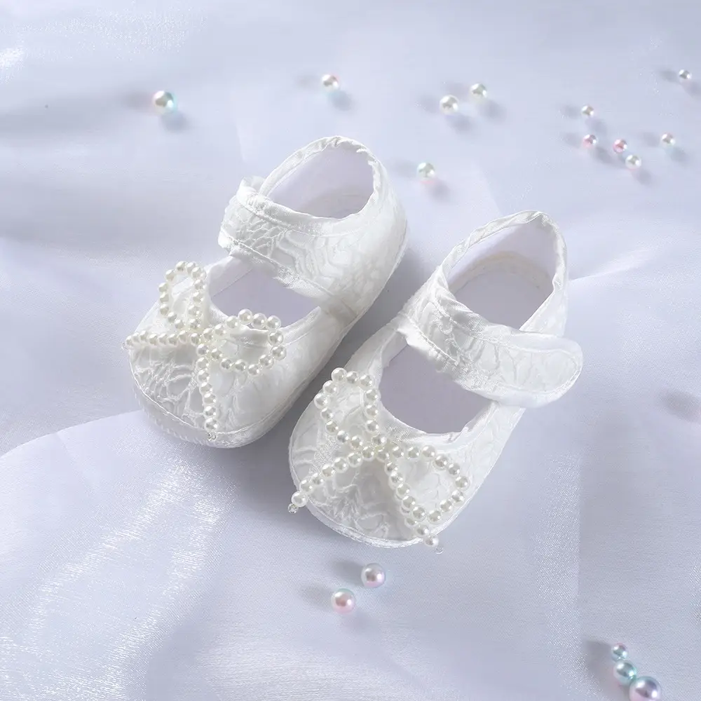 2023 New White Lace Princess Baby Shoes Full Moon Dress — feature 1