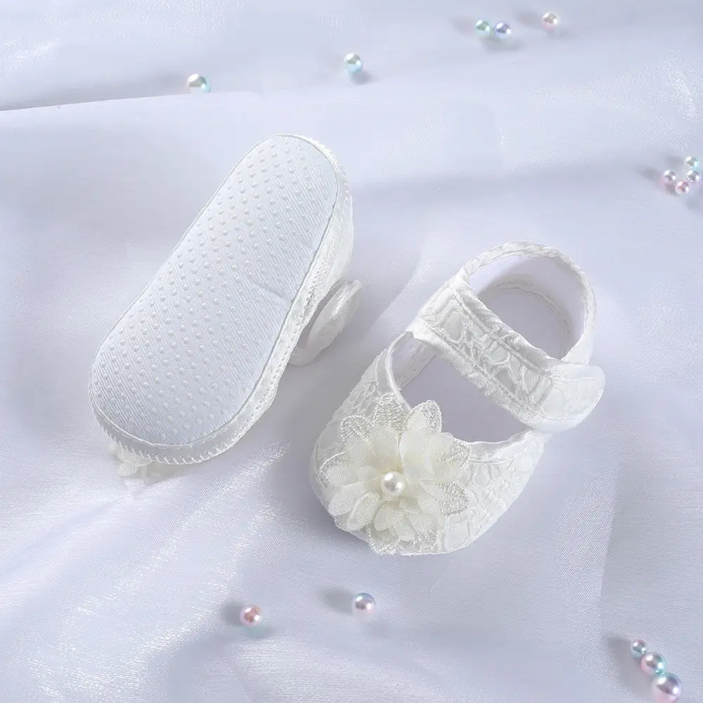 2023 New White Lace Princess Baby Shoes Full Moon Dress — feature 10