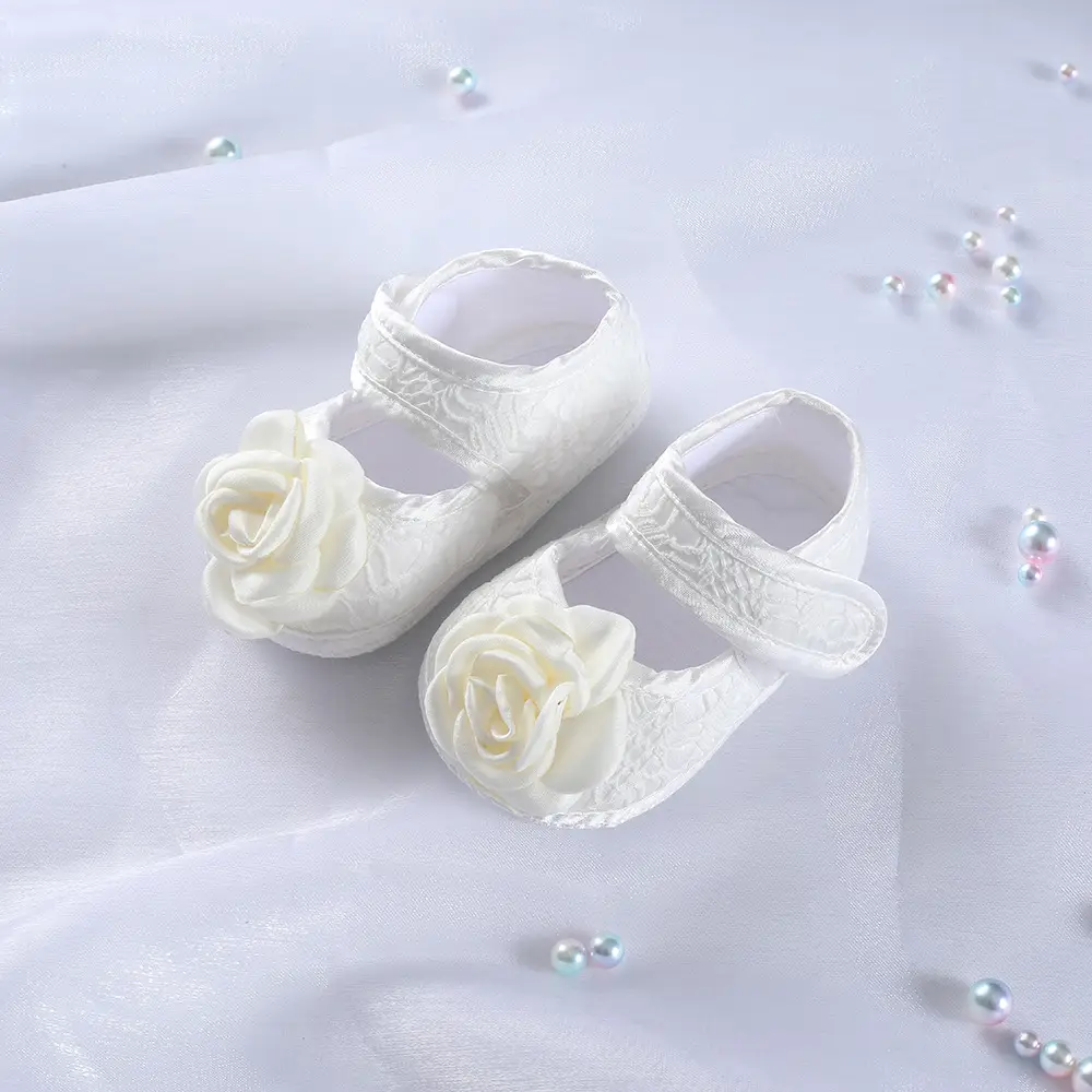 2023 New White Lace Princess Baby Shoes Full Moon Dress — feature 11