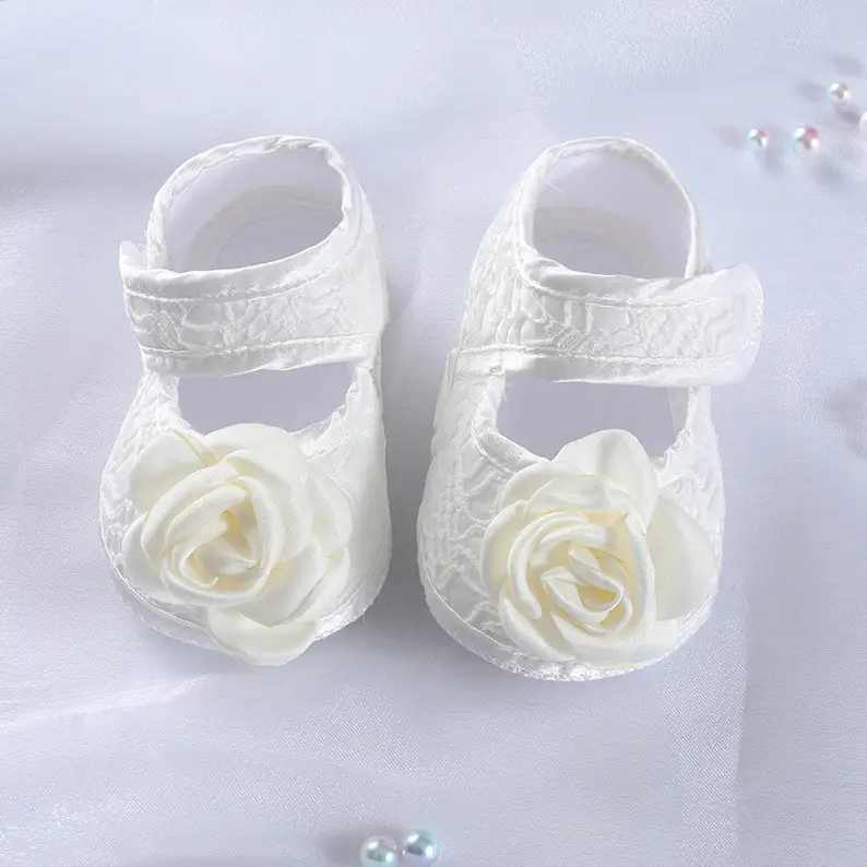 2023 New White Lace Princess Baby Shoes Full Moon Dress — feature 12