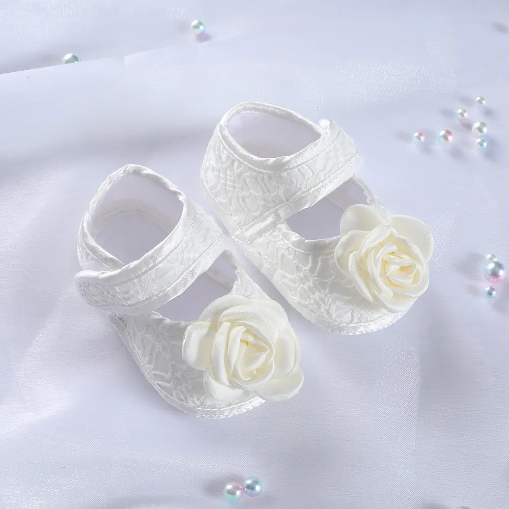 2023 New White Lace Princess Baby Shoes Full Moon Dress — feature 13