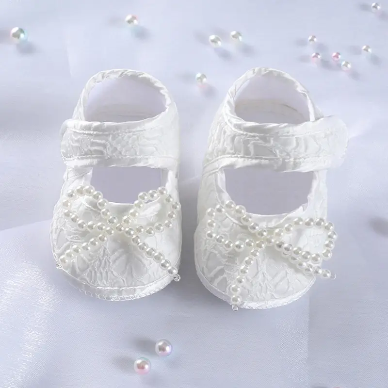 2023 New White Lace Princess Baby Shoes Full Moon Dress — feature 3
