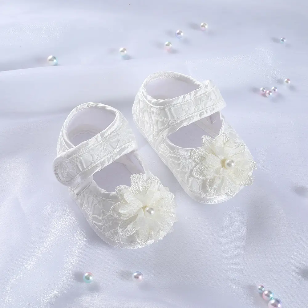 2023 New White Lace Princess Baby Shoes Full Moon Dress — feature 7