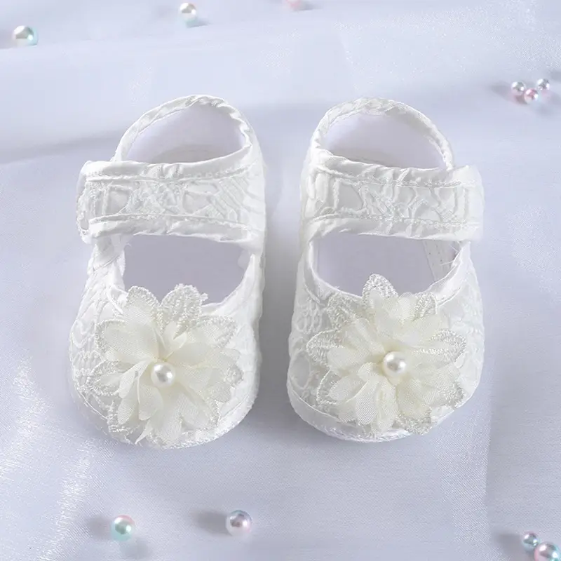 2023 New White Lace Princess Baby Shoes Full Moon Dress — feature 8