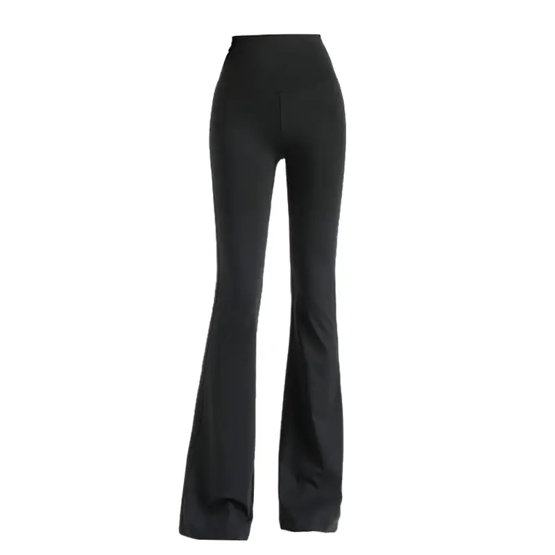 Black Shark Flare Pants Women's Outerwear - Image 8