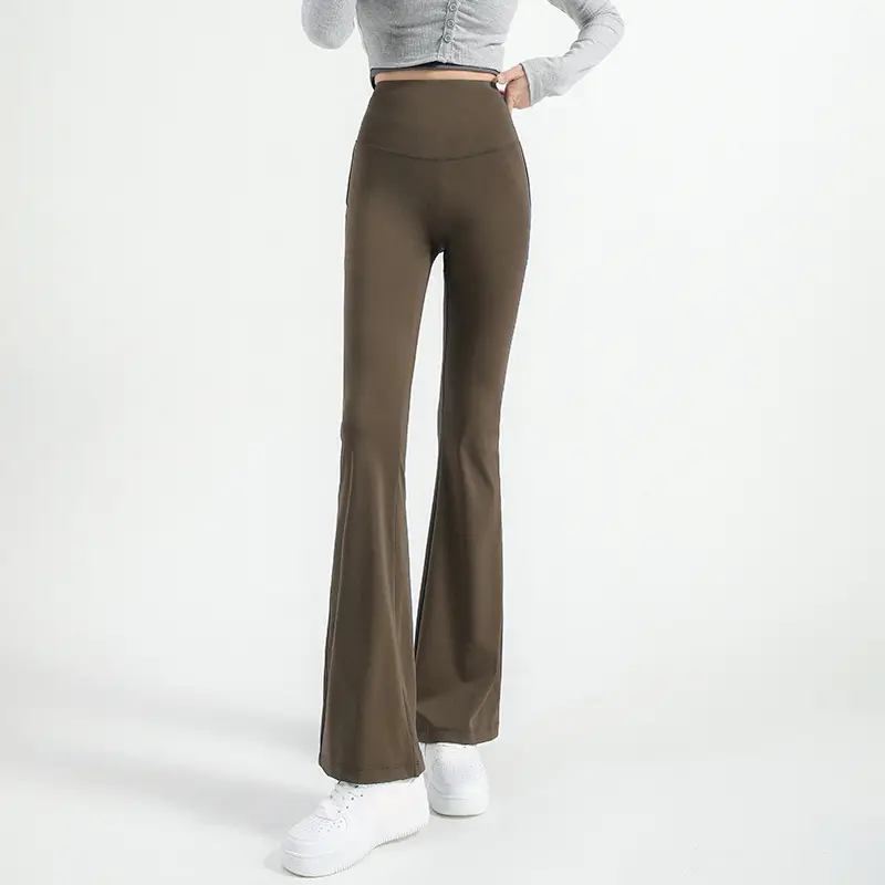 Black Shark Flare Pants Women's Outerwear - Image 3
