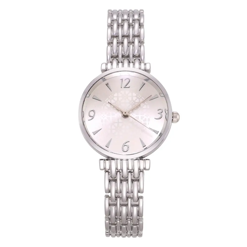 Rose Gold Digital Watch for Women with Chain Strap - Image 3