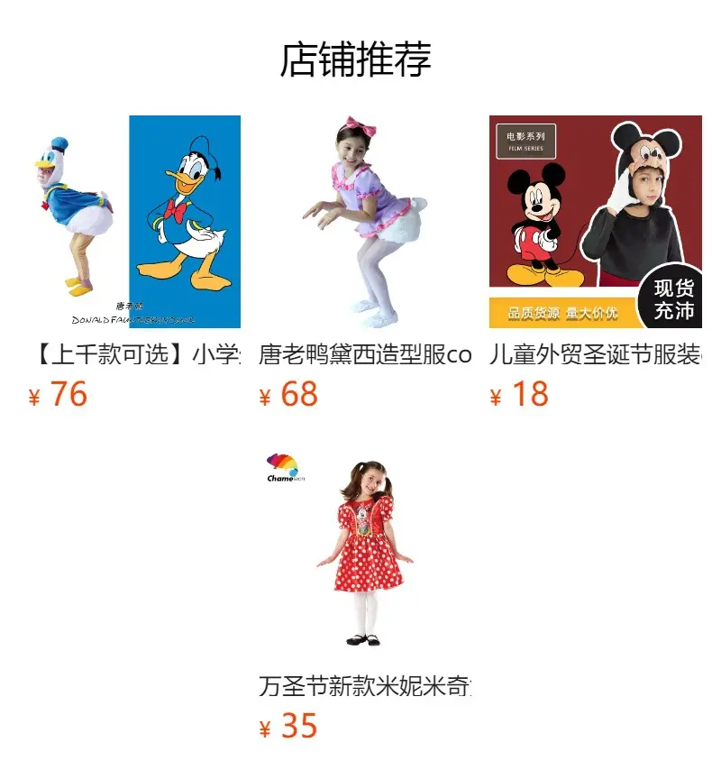Kids Daisy Duck Costume Yellow Gloves & Gloves Set — feature 1