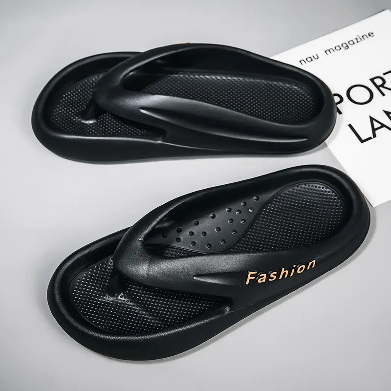 2023 K-style Men's Grey Cross-border Flip-flops