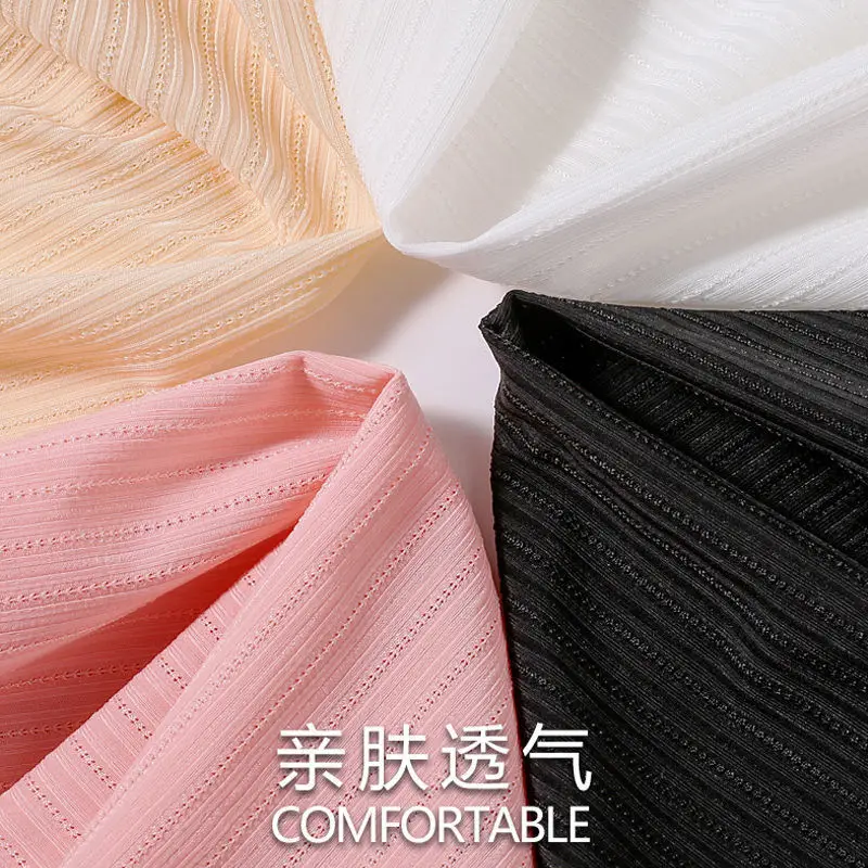 Black Ice Silk Anti-Exposure Maternity Shorts - Image 8