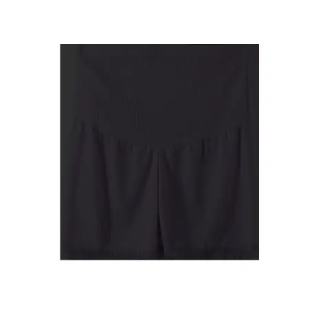 Black Ice Silk Anti-Exposure Maternity Shorts - Image 10