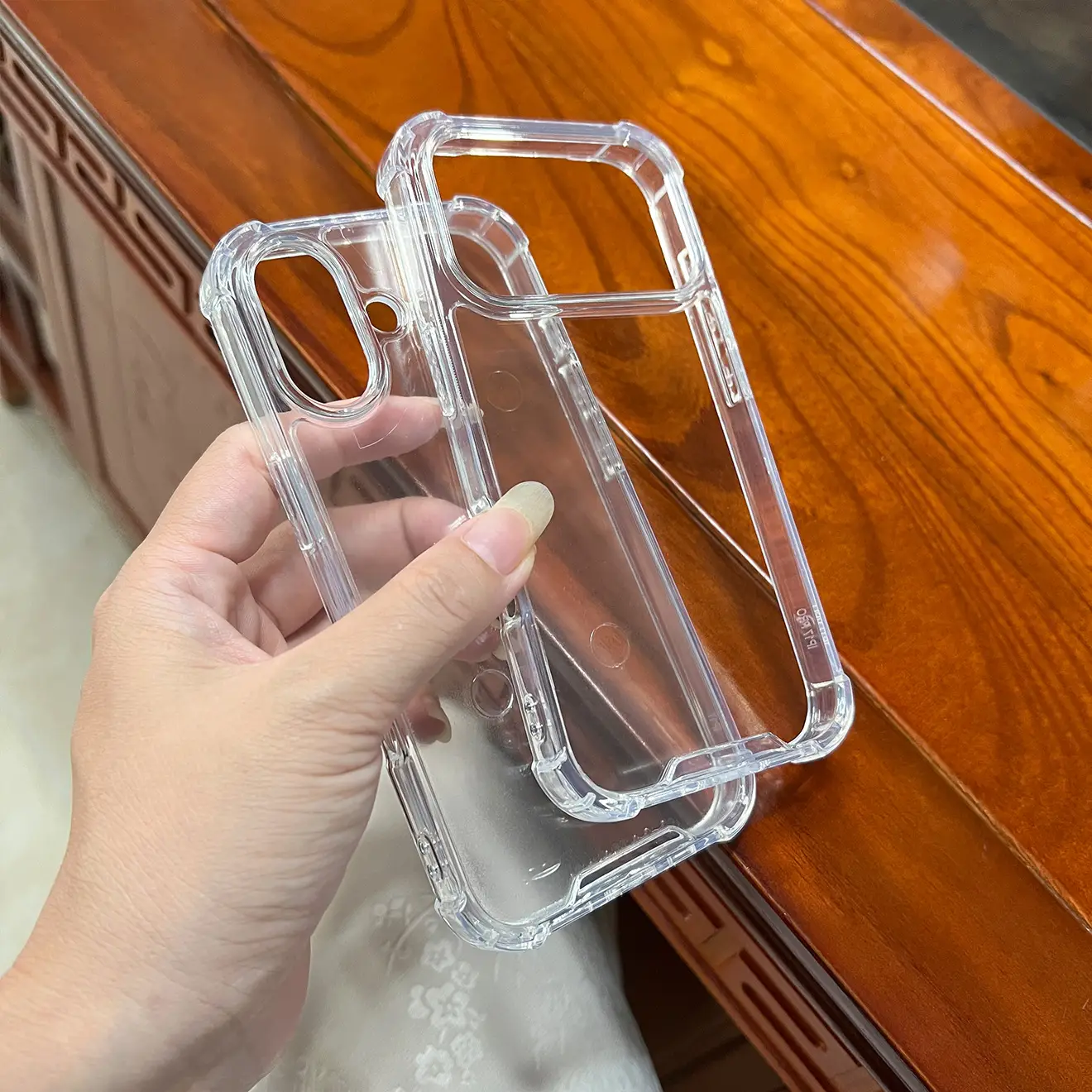Transparent 16-Corner iPhone 15 Case Anti-Fall X/X XS - Image 4