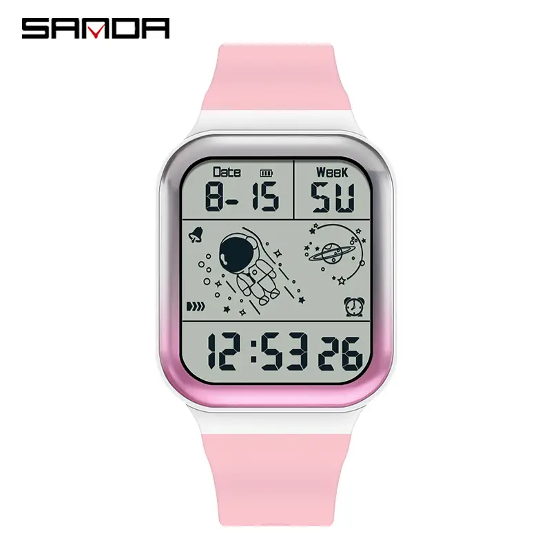 Sanda Digital Astronaut Watch for Men Women - Image 14