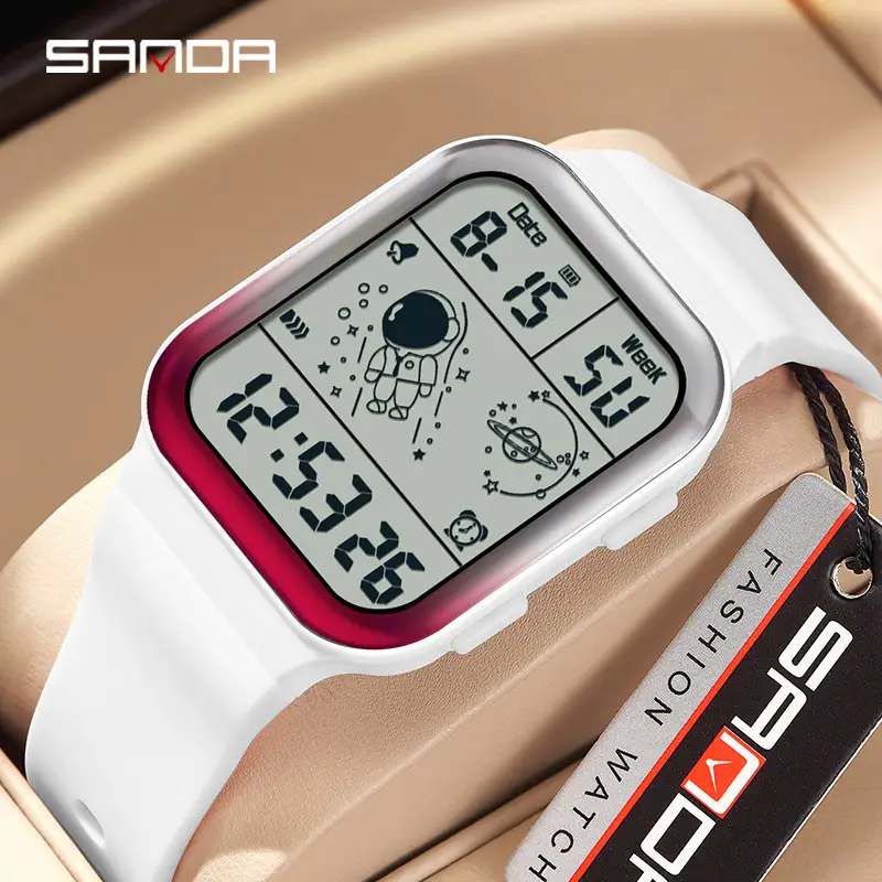 Sanda Digital Astronaut Watch for Men Women - Image 15