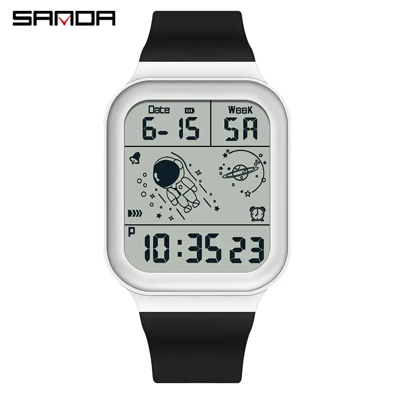 Sanda Digital Astronaut Watch for Men Women - Image 10