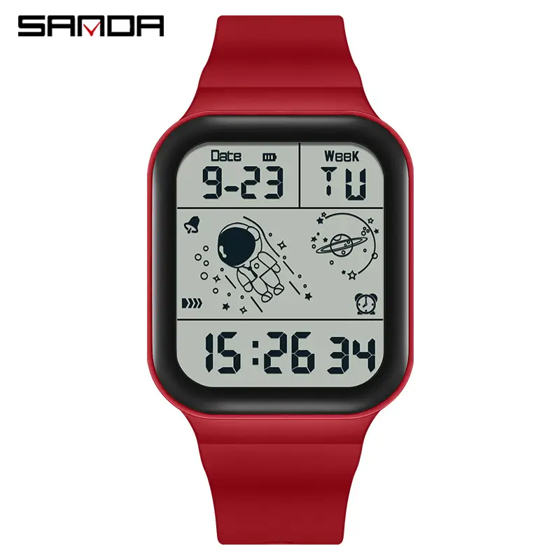 Sanda Digital Astronaut Watch for Men Women - Image 11