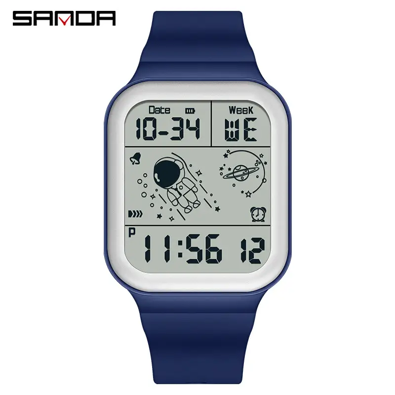 Sanda Digital Astronaut Watch for Men Women - Image 12