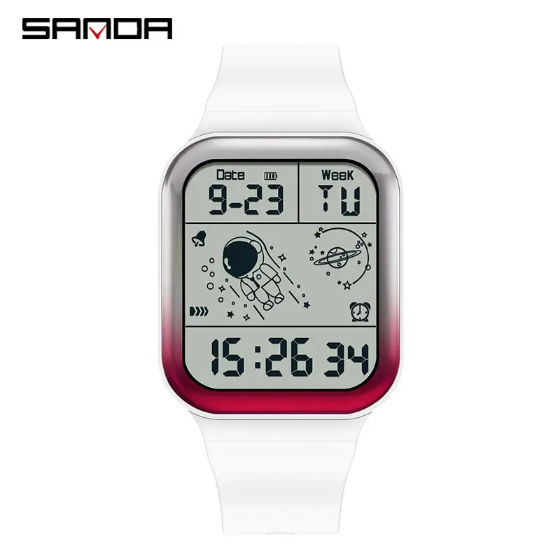 Sanda Digital Astronaut Watch for Men Women - Image 5