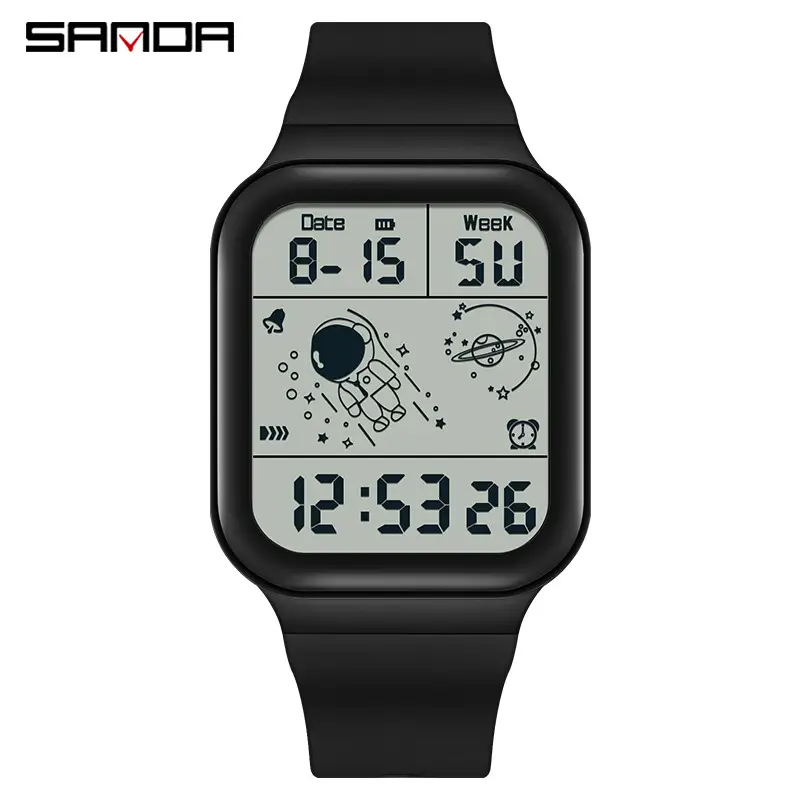Sanda Digital Astronaut Watch for Men Women - Image 7