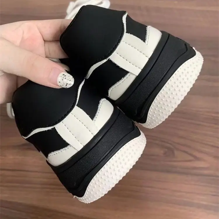 Black Casual Panda Shoes Women Summer 2023
