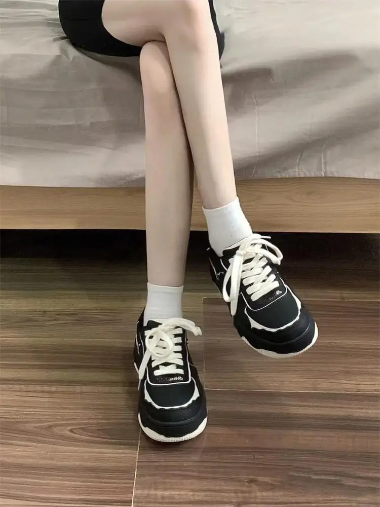 Black Casual Panda Shoes Women Summer 2023 — feature 1