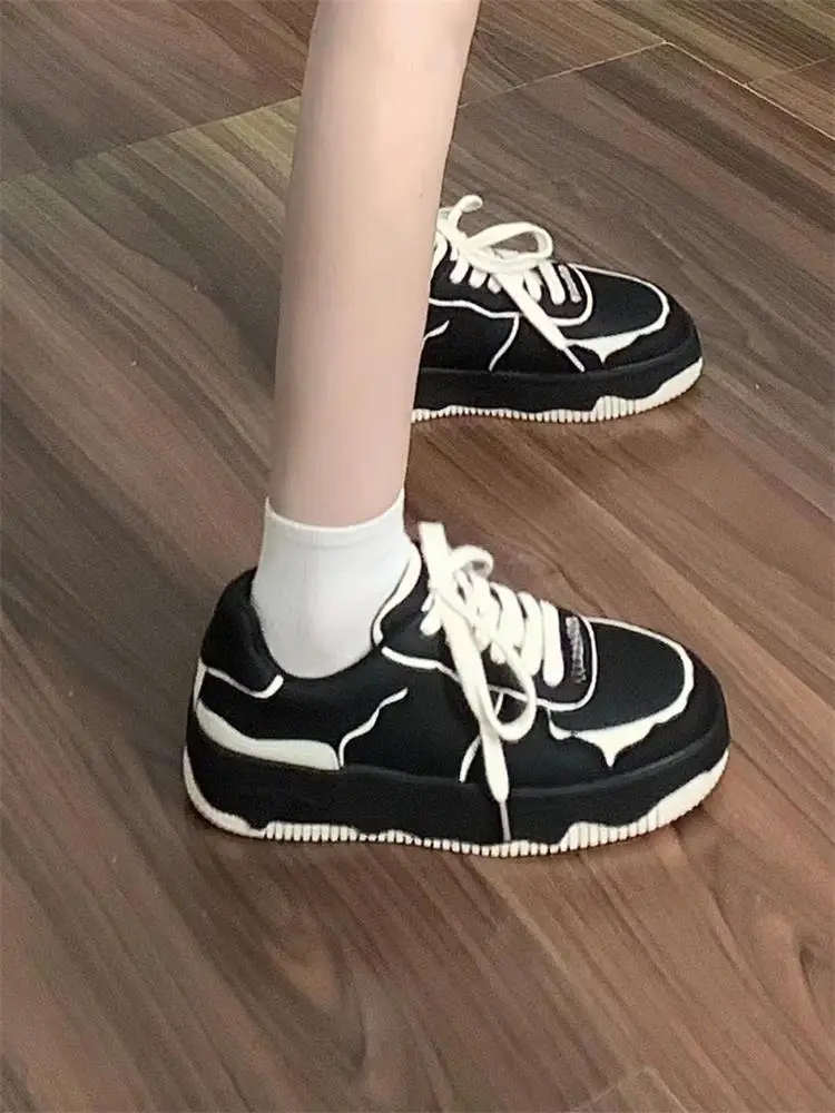 Black Casual Panda Shoes Women Summer 2023 — feature 2