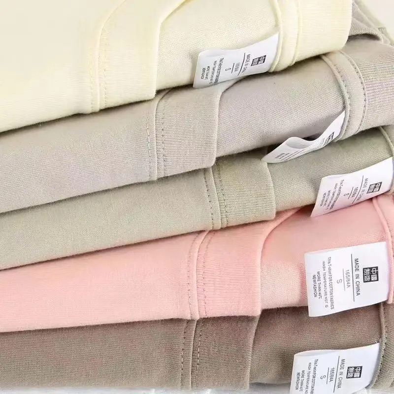 Pure Cotton Loose White T-Shirt for Men Summer — feature 14