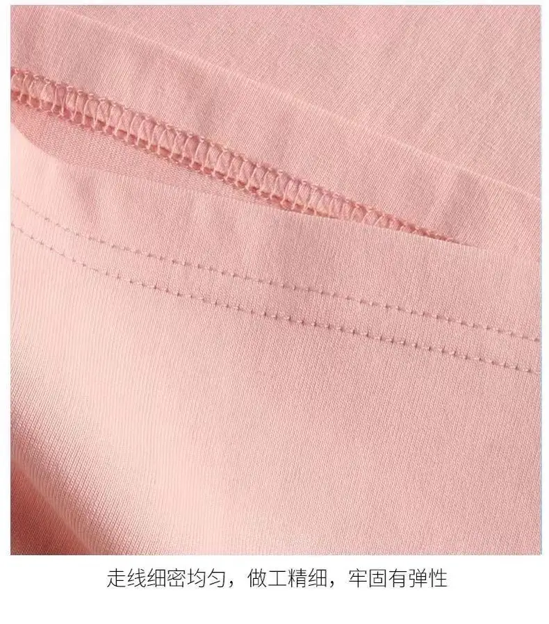 Pure Cotton Loose White T-Shirt for Men Summer — feature 6