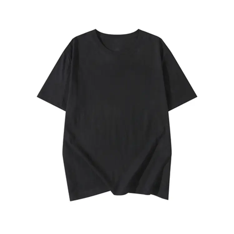 Pure Cotton Loose White T-Shirt for Men Summer - Image 2
