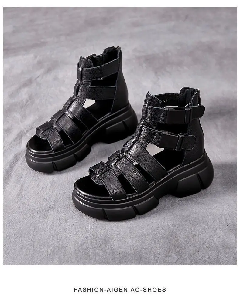 Black Cut Out Wedge Sandals for Women 2023 — feature 11