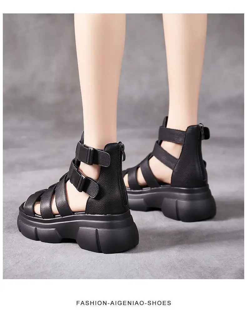 Black Cut Out Wedge Sandals for Women 2023 — feature 15