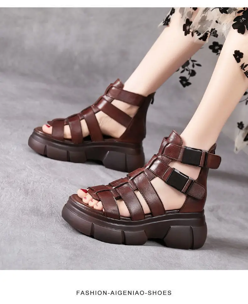Black Cut Out Wedge Sandals for Women 2023 — feature 2