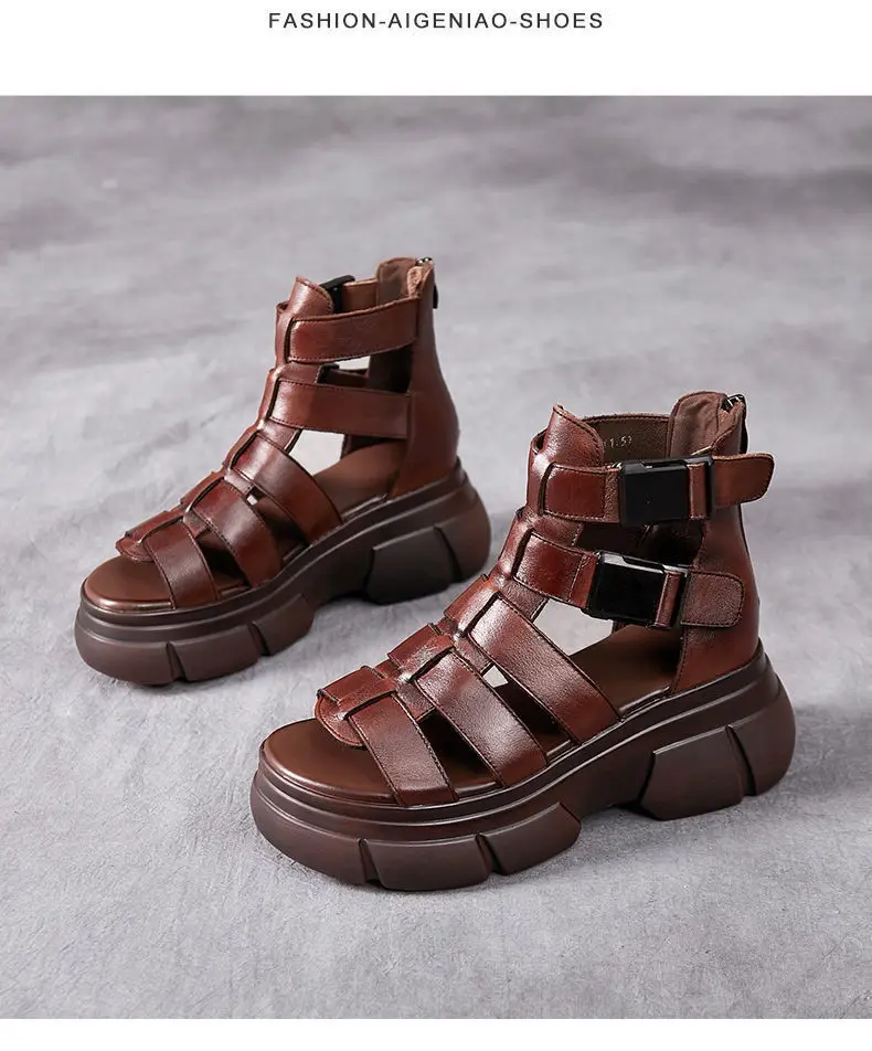Black Cut Out Wedge Sandals for Women 2023 — feature 5