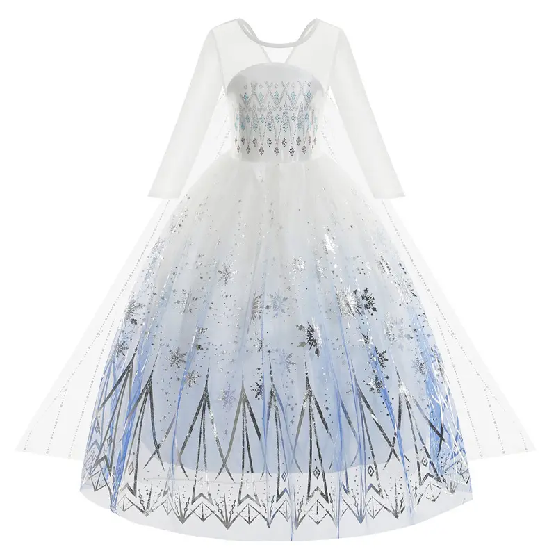 Elsa Ice Crown with Blue Tassels for Girls — feature 10