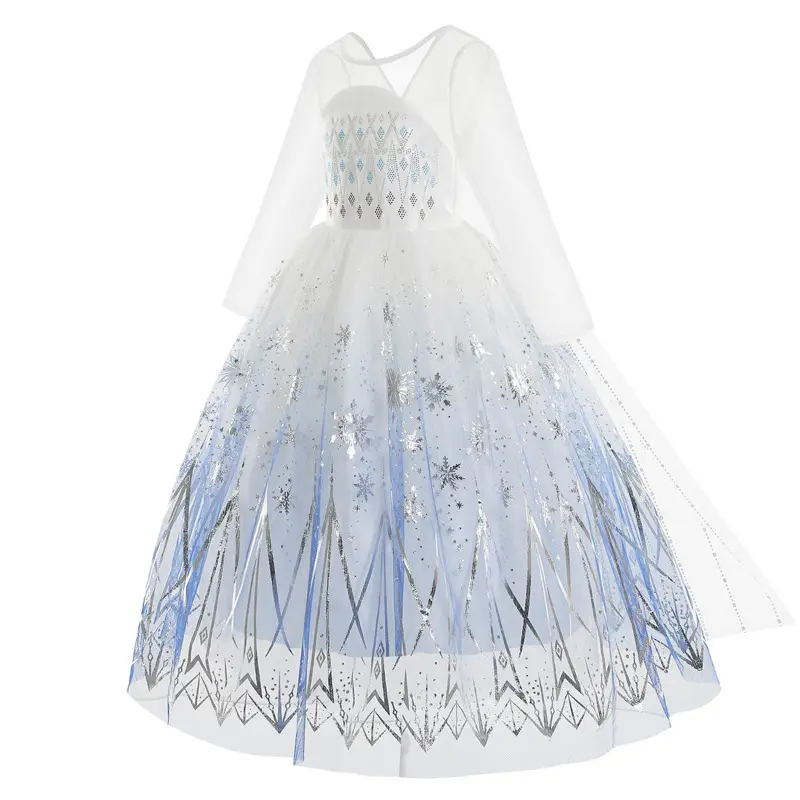 Elsa Ice Crown with Blue Tassels for Girls — feature 11