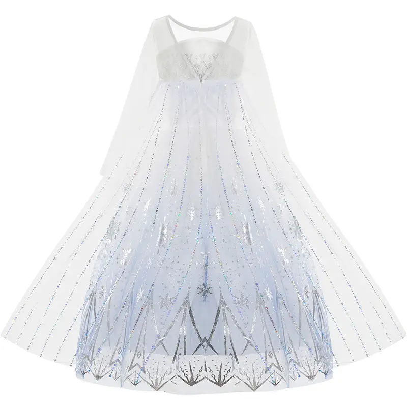 Elsa Ice Crown with Blue Tassels for Girls — feature 12