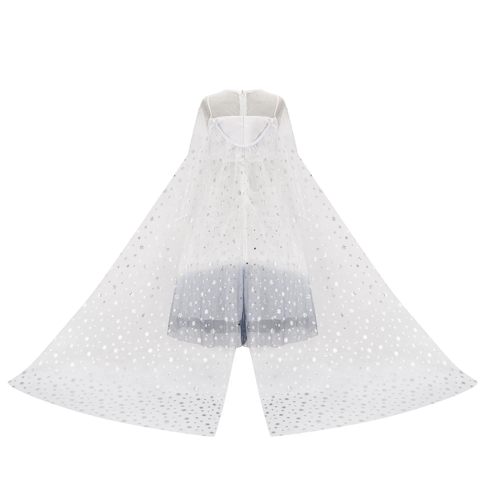 Elsa Ice Crown with Blue Tassels for Girls — feature 14