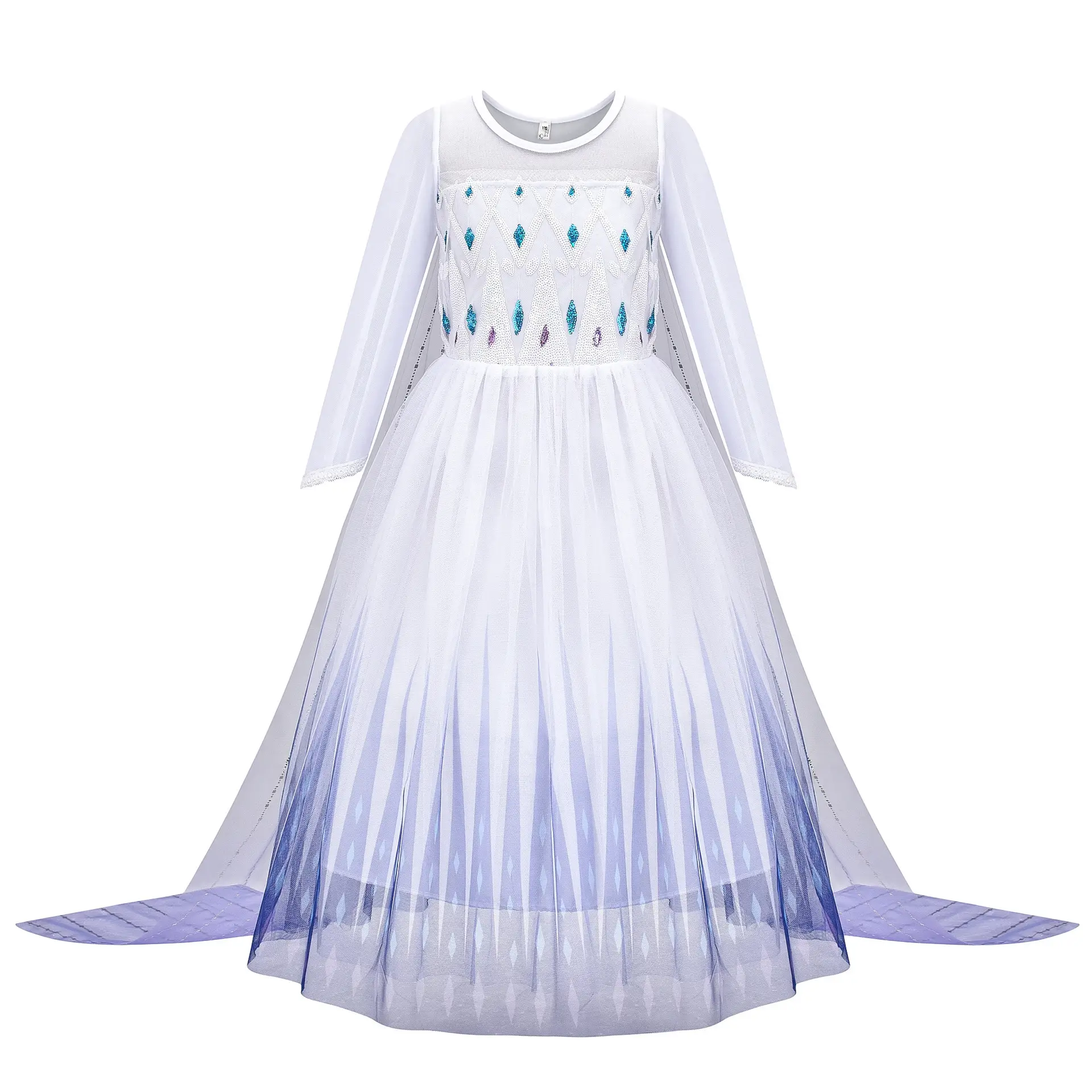 Elsa Ice Crown with Blue Tassels for Girls — feature 22