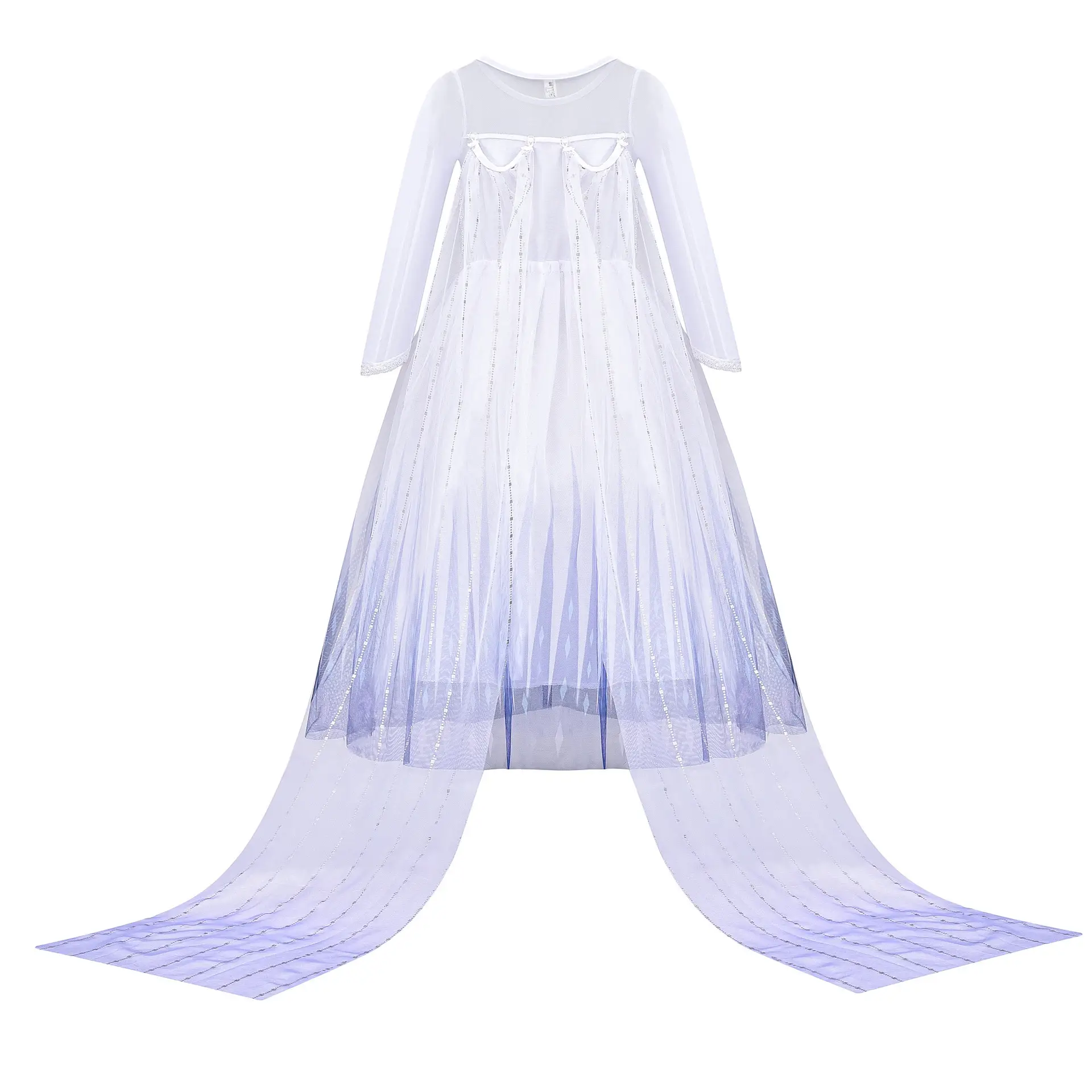 Elsa Ice Crown with Blue Tassels for Girls — feature 23