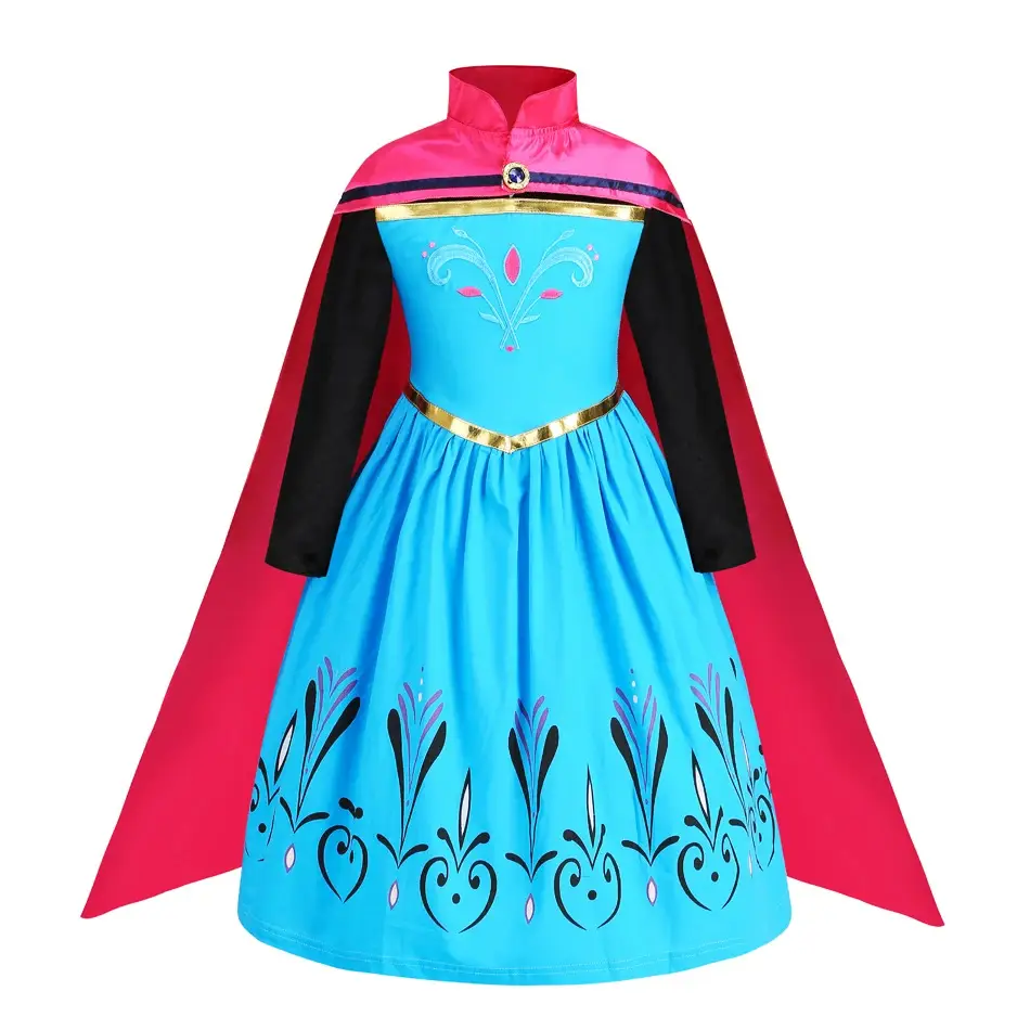 Elsa Ice Crown with Blue Tassels for Girls - Image 14