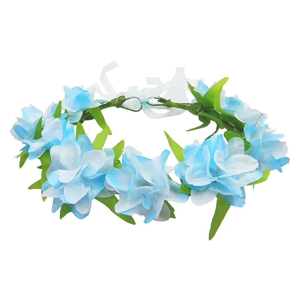 Elsa Ice Crown with Blue Tassels for Girls - Image 32