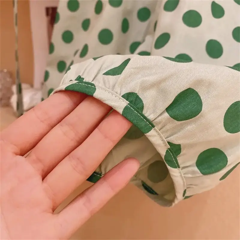 Girls Sleeveless Polka Dot Suit 2024 — feature 15