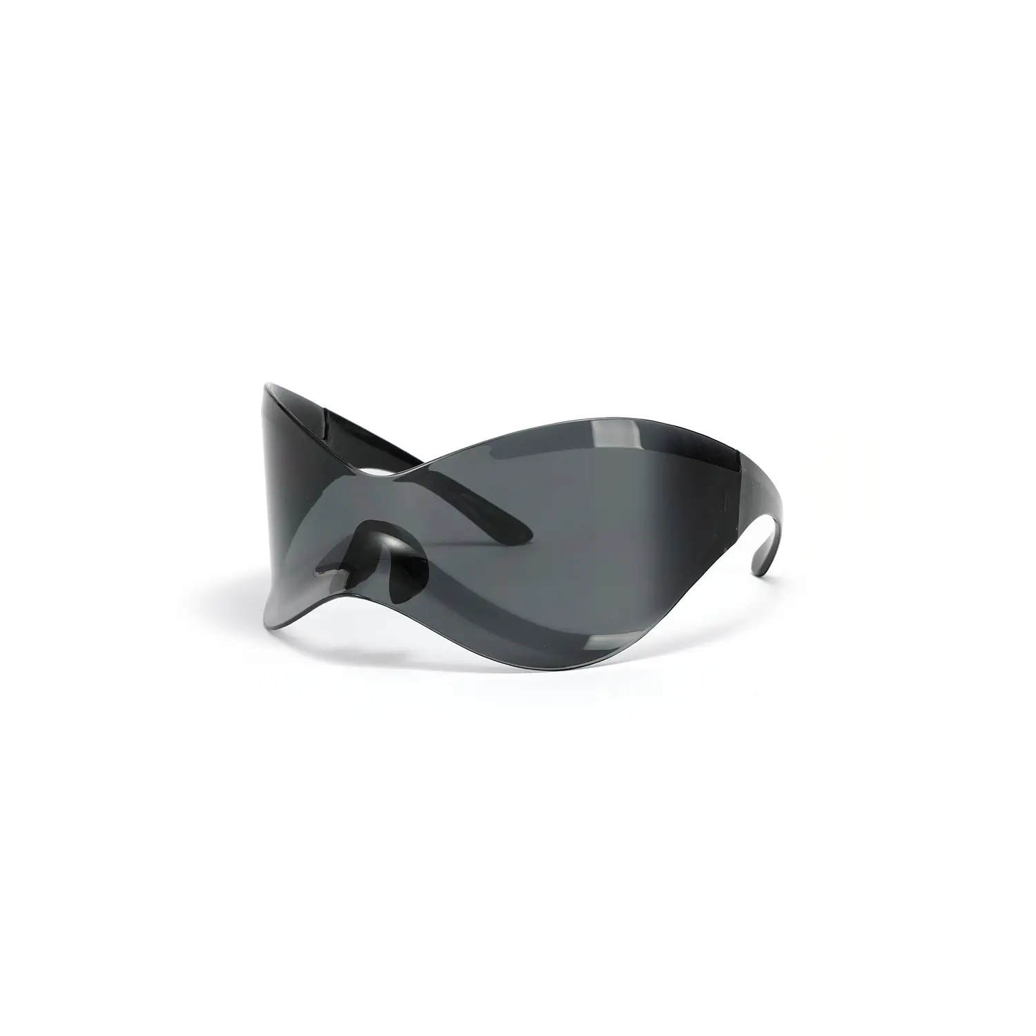 Xunge Alien Sunglasses Men Women Y2K Party Wear Yellow