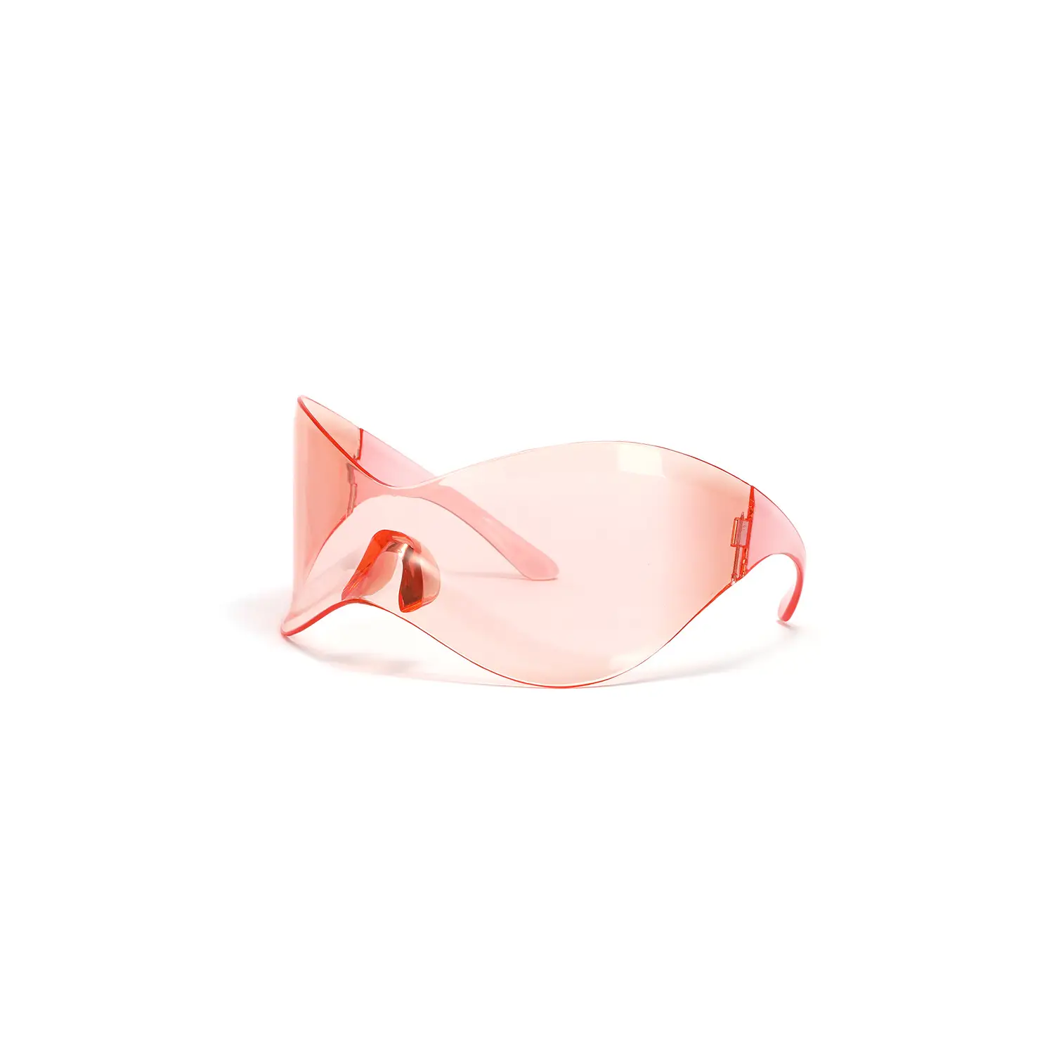 Xunge Alien Sunglasses Men Women Y2K Party Wear Yellow