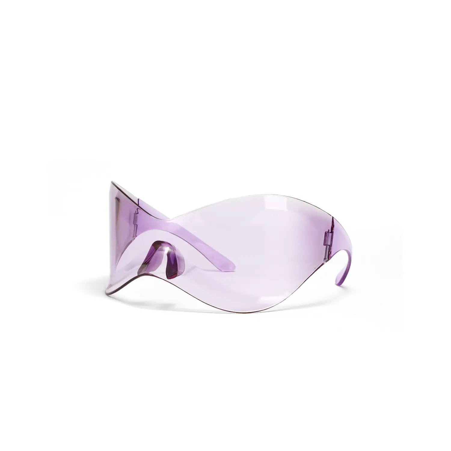 Xunge Alien Sunglasses Men Women Y2K Party Wear Yellow
