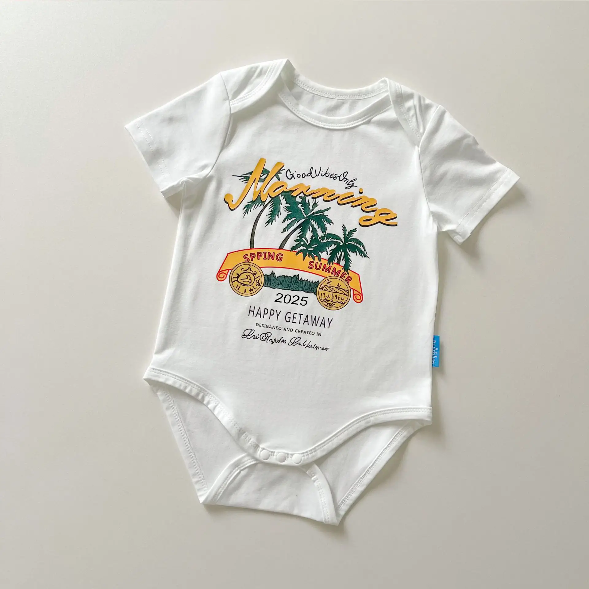 Family 3-T-Shirt Set White Printed Summer Wear — feature 10