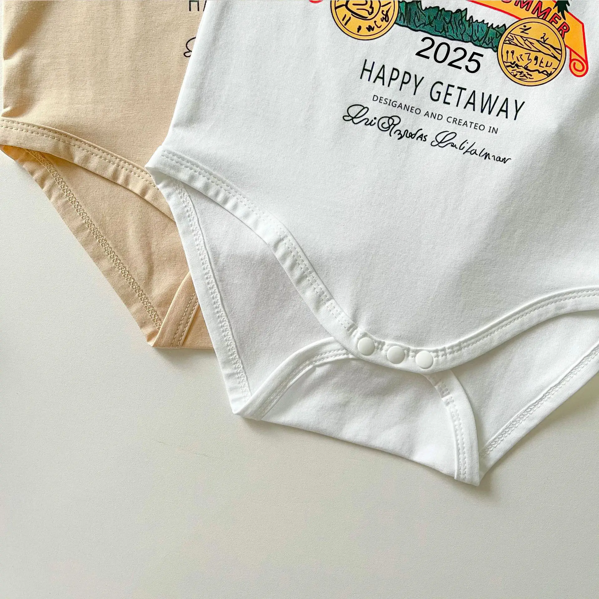 Family 3-T-Shirt Set White Printed Summer Wear — feature 22