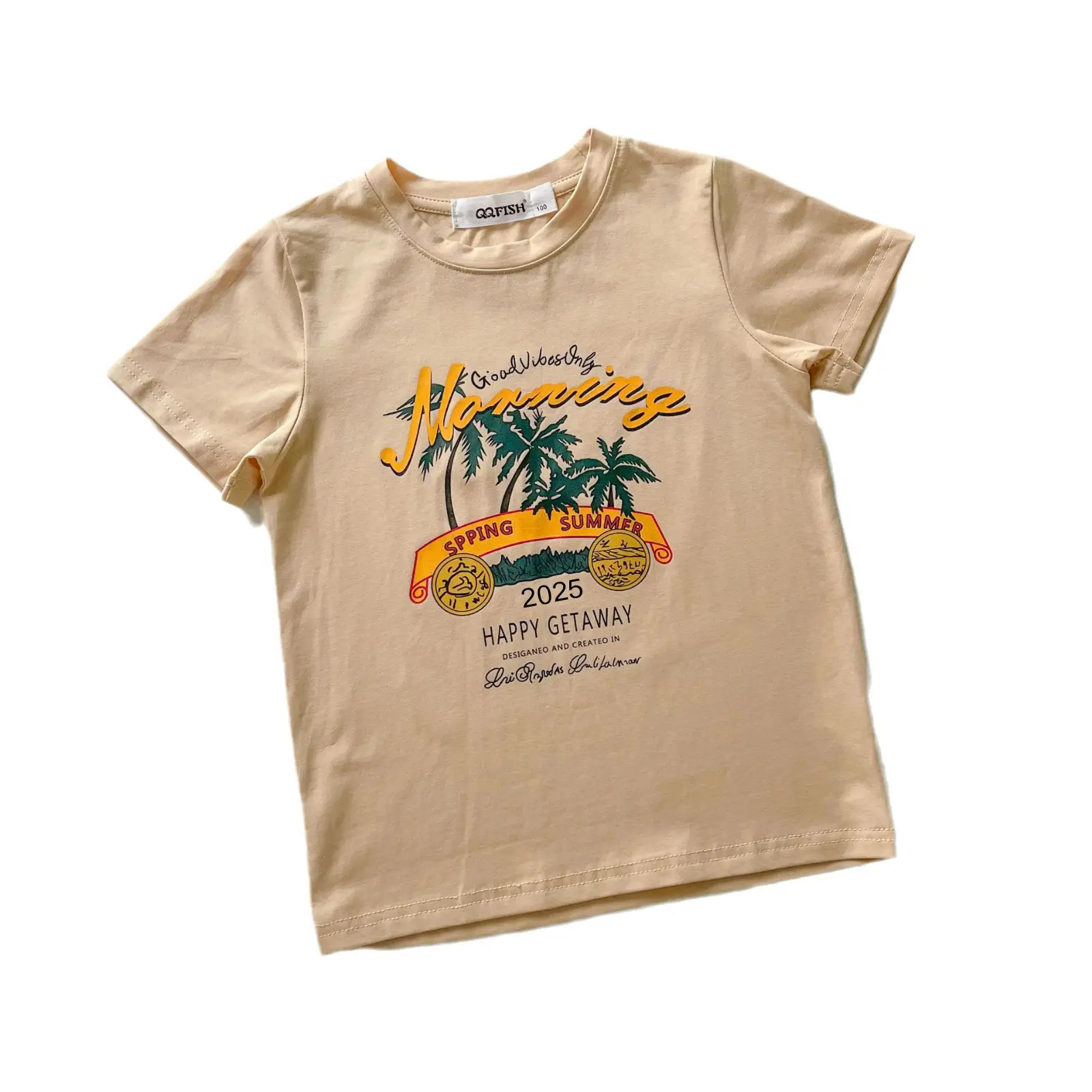 Family 3-T-Shirt Set White Printed Summer Wear — feature 9